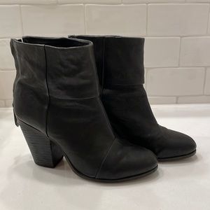 Rag and Bone leather ankle boots